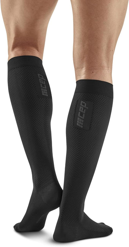 CEP Men’s Allday Knee High Compression Wool Socks - Business, Dress, Travel Long Socks