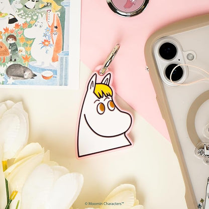iFace Moomin Character Figure Case [Compatible with Apple AirTag] – Silicone Protective Keychain Cover [Carabiner Clip Included] – Snorkmaiden