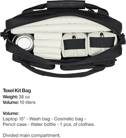 RAINS Texel Tech Bag - Green Waterproof Water Resistant Water Repellent Laptop Bag Unisex Commuter Travel Case 15" Computer Sleeve Tech Organizer - 2 Year Warranty
