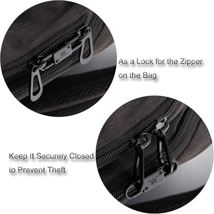 Mizeer Anti Theft Zipper Clips - Keep Zippers Closed on Backpacks, Purses