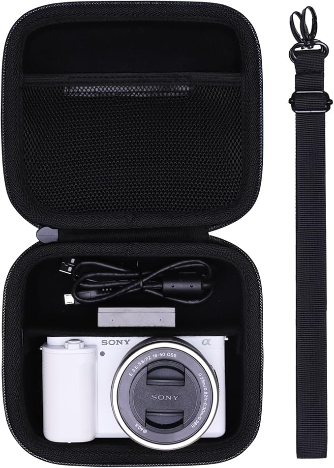 XANAD Hard Case for Sony a6400/a6700/a6100/a6000/ZV-E10/ZVE10 II/RX100 VII or Fujifilm X100VI / X100V Digital Camera (Black)