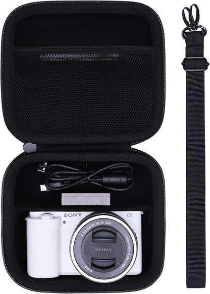 XANAD Hard Case for Sony a6400/a6700/a6100/a6000/ZV-E10/ZVE10 II/RX100 VII or Fujifilm X100VI / X100V Digital Camera (Black)