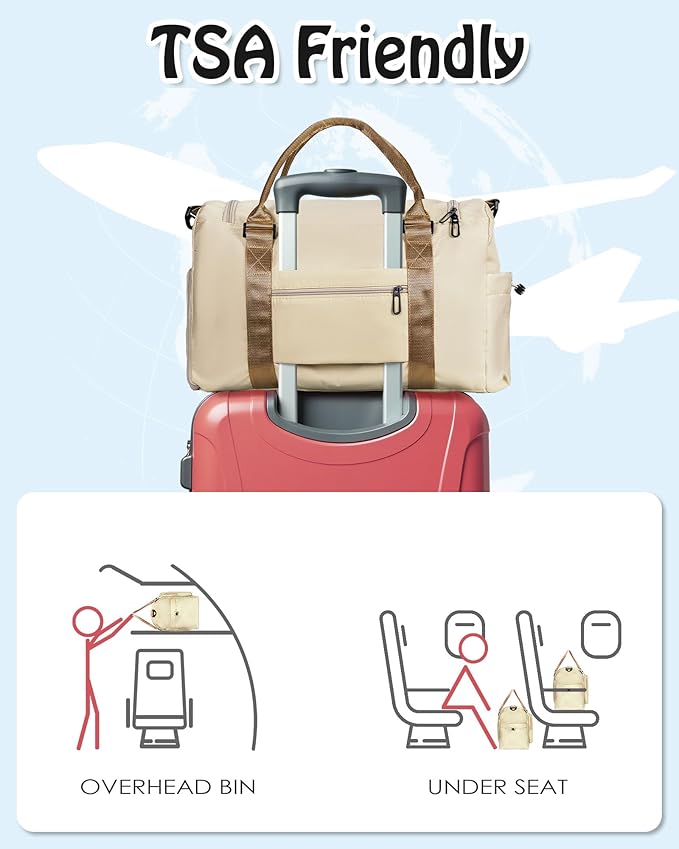 Initial Travel Duffle Bag, Gym Bag, Duffel Bag, Personalized Weekender Bag, Friend Wedding Girlfriend Birthday Gifts for Women Gifts for Teen Girls