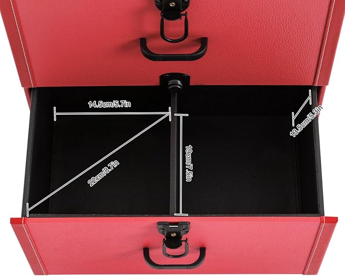 Rolling Makeup Case w/ 2 Keys, 3-tier Lockable Makeup Train Case w/ Drawers, Removable Baffle Nail Polish Organizer, Travel Cosmetic Case w/ 15-34in Telescopic Rod, 14.2*9*39.76in, Black Latch+Rose
