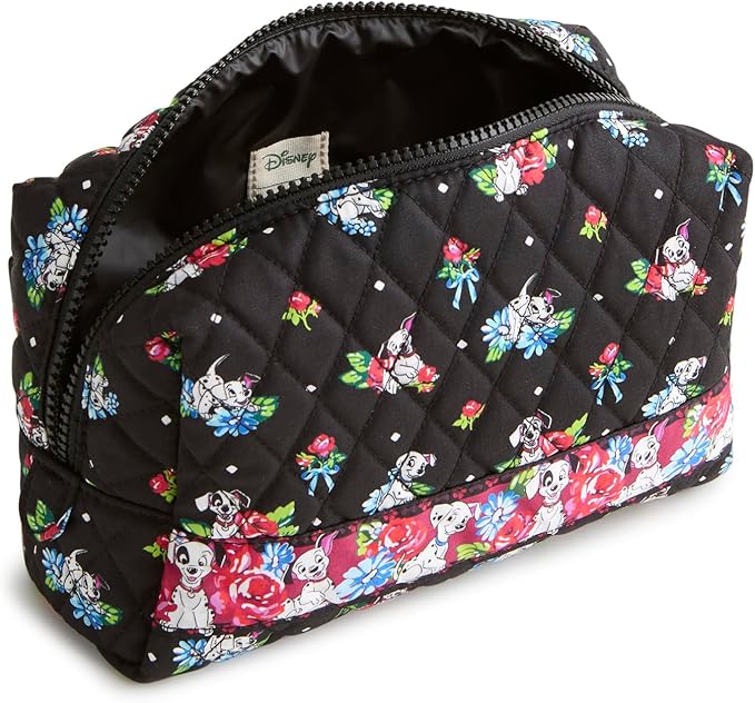 Premium Cotton Disney Medium Cosmetic Makeup Bag, 101 Dalmatians