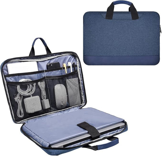 14-15 Inch Laptop Sleeve Case Men Women Bag for MacBook Pro 14 M5/M4/M3/M2, Macbook Air 15 M4/M3, HP Pavilion/Chromebook 14, Dell Inspiron 13 5000, Lenovo Acer ASUS Chromebook 14, Surface 15 Case,Blue