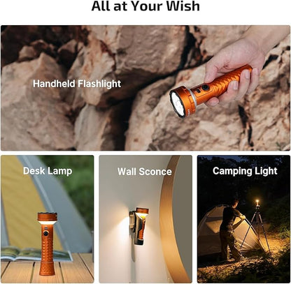 OLIGHT Prowess Rechargeable High Lumen Flashlights, 5,000lms Super Bright Flashlight with Holster, High-Efficiency USB-C Charging LED, Bidirectional Lighting