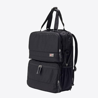 Trilogy Modular System I Modular 4-wheel spinner carry-on, with two zip-off bags! All 3 are Expandable! You get 3 bags in 1! Mix and match; take apart to fit crowded airplane spaces (Black)