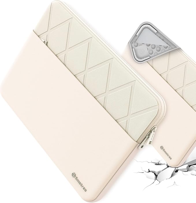 Smatree Laptop Sleeve for 16 inch Lenovo Yoga 7i/7 Gen 8,Yoga 7i/7 2 in 1,ThinkPad X1 Extreme Gen 5/4,Legion Slim 7 Gen 7, Lenovo Laptop Case with Pocket, YKK Zipper, Shockproof Design, White (E613W)