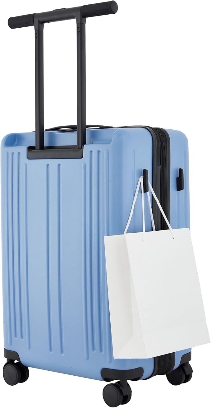 SCOTCH & SODA Eindhoven Wing-On Expandable Luggage, Mystic Blue, 3 Piece Set
