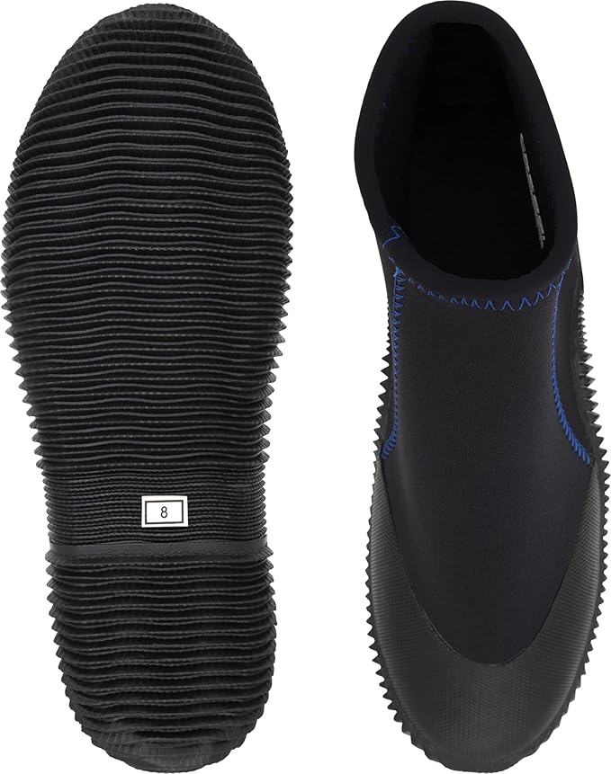 Cressi Adult Neoprene Diving Boots with Anti-Slip Rubber Sole for Water Sports | Ibiza 3mm