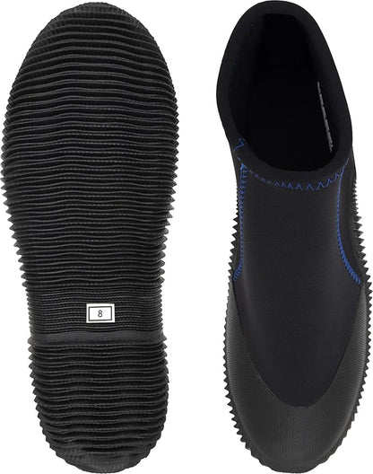 Cressi Adult Neoprene Diving Boots with Anti-Slip Rubber Sole for Water Sports | Ibiza 3mm