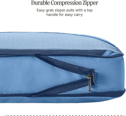 Eagle Creek Pack-It Isolate Compression Cube - Lightweight Compression Cube for Optimizing Luggage Space - Easy-Grab Zipper - Convenient Top Handle - Recycled Materials - Small