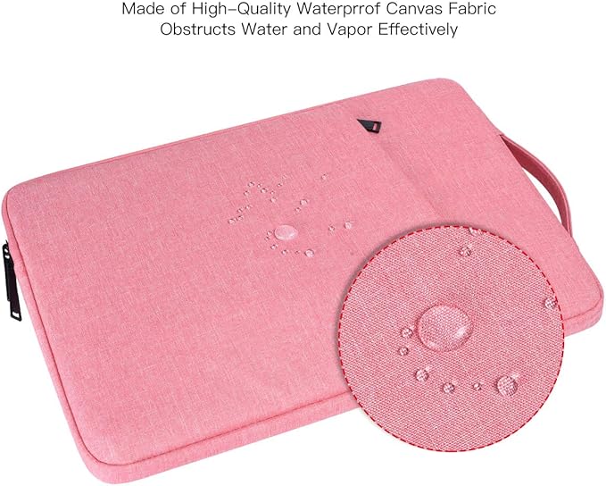 14 Inch Laptop Sleeve Case Bag for Asus Chromebook Vivobook14, Samsung Galaxy Chromebook Go, Lenovo ThinkPad 14/ Flex/Yoga, Dell Latitude, Acer HP Chromebook(Pink)