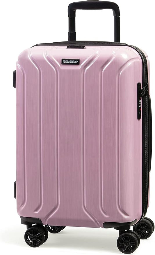 NONSTOP New York Elite Luggage Expandable Lightweight Spinner Wheels hard side shell Travel Suitcase Set, TSA Lock, Double USB Port, 3 packing cubes