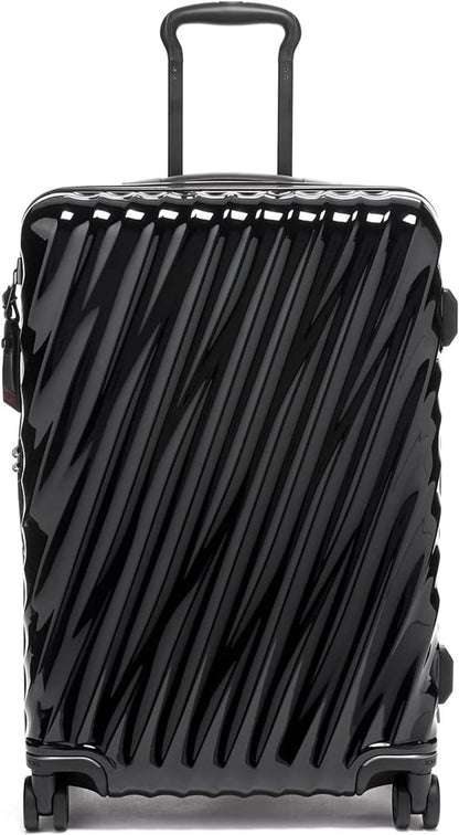 TUMI - 19 Degree Medium Checked Luggage 4 Wheeled Packing Case - Hard Shell Suitcase - 26.0" X 17.5" X 10.0" - Black