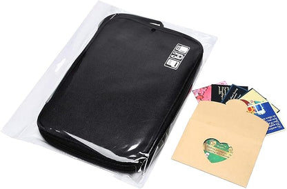 CILLA Travel Cord Organizer Case, Portable Waterproof Storage Bag for Charger, Cord, USB, Power Bank, Earphone, SD Card, Travel Essentials