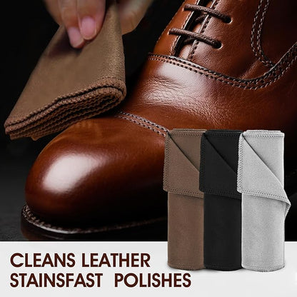 15pcs Shoe Shine Kit, Shoe Polish Kit, Leather Boot Care Kit, with Horsehair Brush&Wooden Applicator – Portable Travel Shoe Polish Kit for Brown/Black/Neutral Shoes