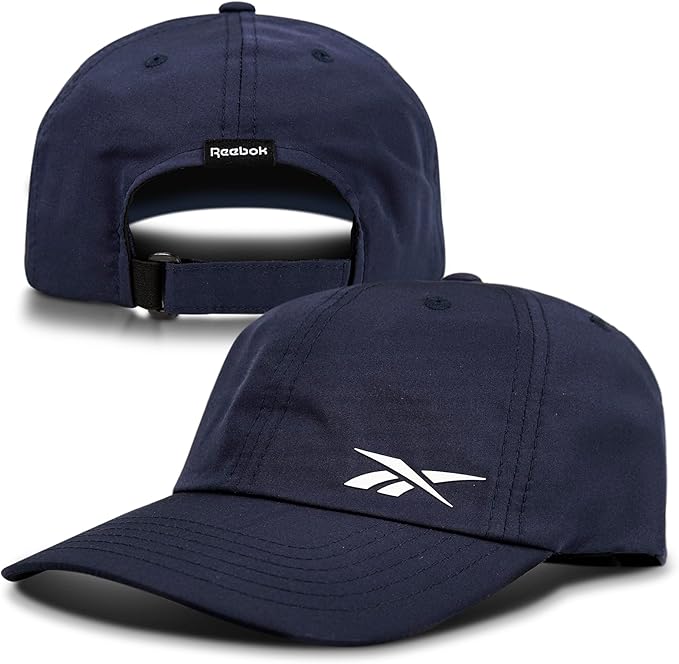Reebok Lightweight Adjustable Performance Running Cap for Men and Women (One Size Fits Most)