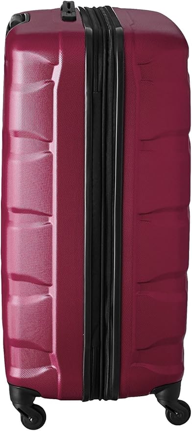 Samsonite Omni PC Hardside Expandable Luggage with Spinner Wheels, Radiant Pink, 3-Piece Set (20/24/28)