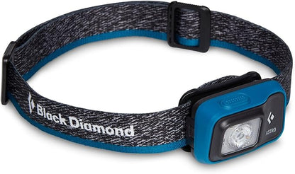 BLACK DIAMOND Astro 300 Headlamp | 300 Lumens Brightness | 3X AAA Battery Operated (Included) | Compact & Lightweight | Azul