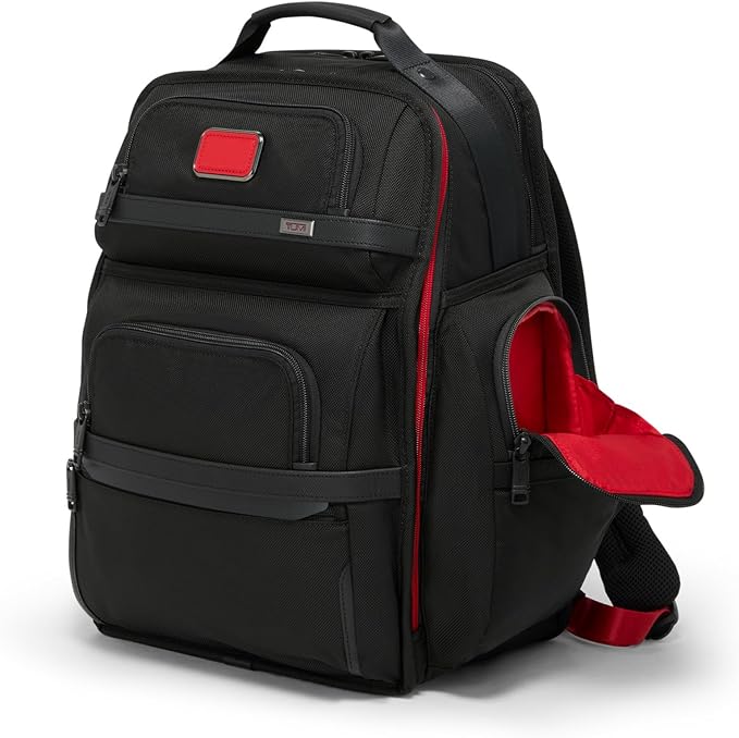 Tumi Mens Tumi Brief Pack Black/Red One Size