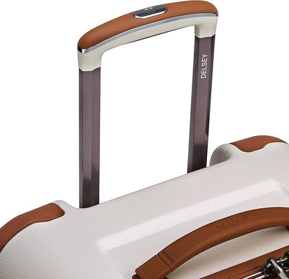 DELSEY PARIS Chatelet Air 2.0 Hardside Luggage Trunk with Spinner Wheels, Angora, Checked-26 Inch Trunk
