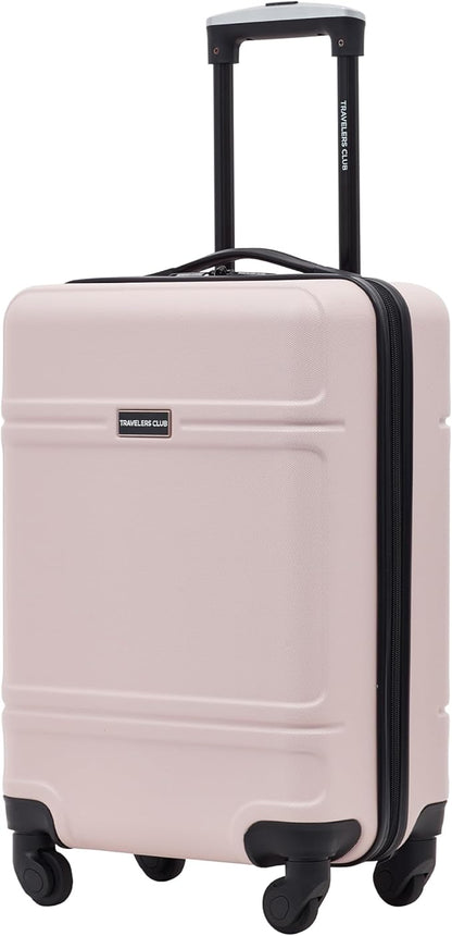 Travelers Club Skyline 20" Carry-On Spinner Luggage, Filmy