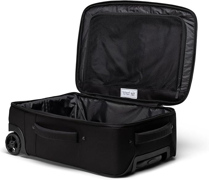 Herschel Supply Co. Heritage Softshell CarryOn Luggage, Black, Carry On Large 37L