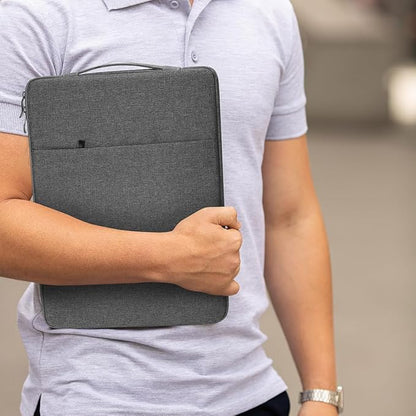 NIDOO 15-15.6 inch Laptop Sleeve Case Protective Computer Cover for 15" MacBook Air M2 2023/16" MacBook Pro MAX M1 M2 / 15" Surface Book 3 2/15.6" Lenovo Yoga 7i / IdeaPad Gaming 3i / HP Handle