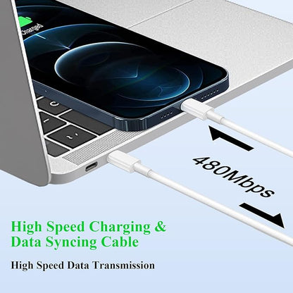 3Pack iPhone Fast Charger[Apple Mfi Certified],10FT iPhone Charger Fast Charging USB C to Lightning Cable with Type C Charger Block Fast Charging Adapter for iPhone 14 13 12 11 Pro Max X Xs Max 8Plus