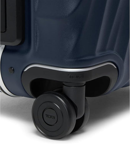 TUMI - 19 Degree Frame 4 Wheel Luggage - Lightweight and Highly Durable, Modern Design, Double-Lock Closure Hard Shell Men's and Women's Suitcase - 26" Short Trip Packing Case, Navy Texture