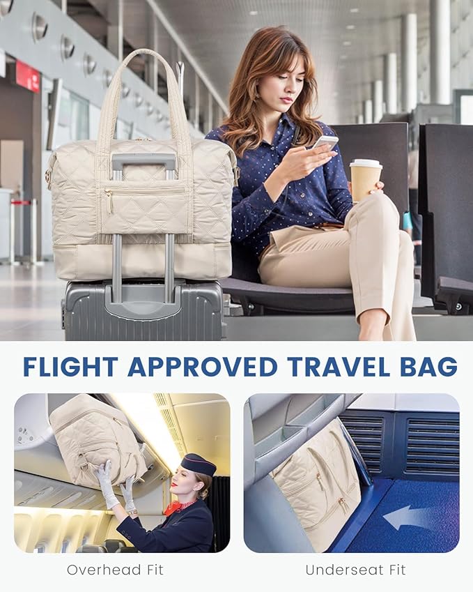 LOVEVOOK Extra Large Travel Duffle Bag, 56L Lightweight Weekender Bags for Women with Shoe Compartment, Personal Item Travel Bag Carry On Overnight Bags for Women, Hospital Bag for Labor and Delivery