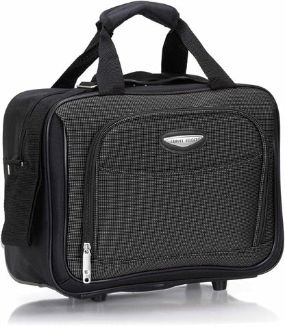 Travel Select Amsterdam Softside Expandable Luggage with Rolling Wheels, Gray, 2-Piece Set (15/21)