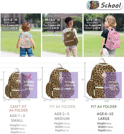 Kids Backpack for Boys Girls: Girls Backpack 6-10 - Kindergarten Elementary School Bookbag for Boy Girl