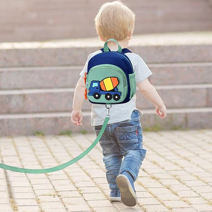 Accmor Toddler Backpack with Leash, Cute Child Safety Walking Harness Bag with Anti Lost Wrist Link, Toddlers Backpacks Kids Travel Essential Mini Rucksack Back Pack Strap Tether for Baby Boys Girls