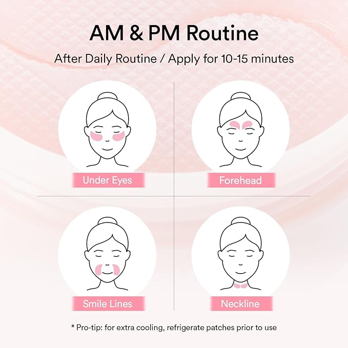 Abib PDRN Retinal Eye Patch, Hydrogel Masks for Dark Circles, Puffiness, Fine Lines, 60 Patches, 84g, with Niacinamide, K-Beauty Skincare