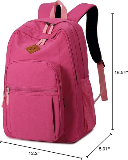 abshoo Classical Basic Travel Backpack For School Water Resistant Bookbag
