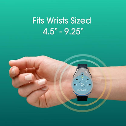 Reliefband Classic Anti-Nausea Wristband for Motion Sickness, Morning Sickness, Travel, Sea Sickness & Vomiting Relief - Motion Sickness Wristband FDA Cleared Drug-Free, Fast-Acting Nausea Relief Band
