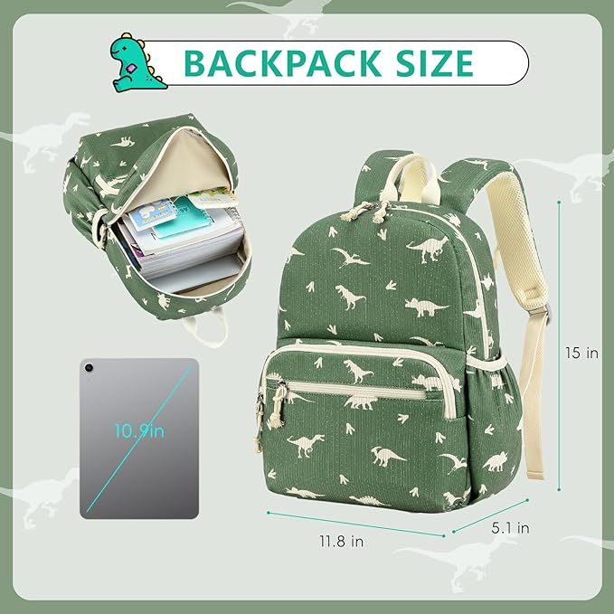 CAMTOP Preschool Backpack for Kids Boys Girls Toddler Backpack Kindergarten School Bookbags for Age 3-8