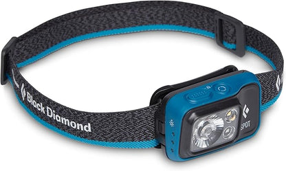 BLACK DIAMOND Spot 400 Headlamp | 400 Lumens Brightness, Dimmable | Waterproof & Durable | 3X AAA Battery Operated (Included) | Azul