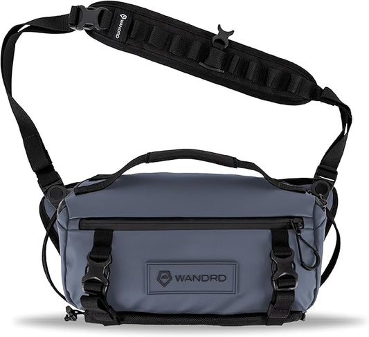 WANDRD ROGUE V1 6L Sling: Compact Camera Sling and Crossbody Bag with Fast Access, 3-Way Carry– Lightweight Everyday Bag Great for Travel, Photography, and Daily Use (Aegean Blue)