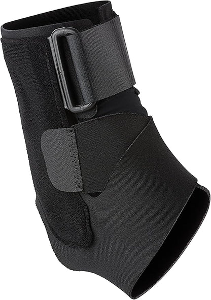 ACE Deluxe Ankle Stabilizer, Adjustable, Black, 1/Pack