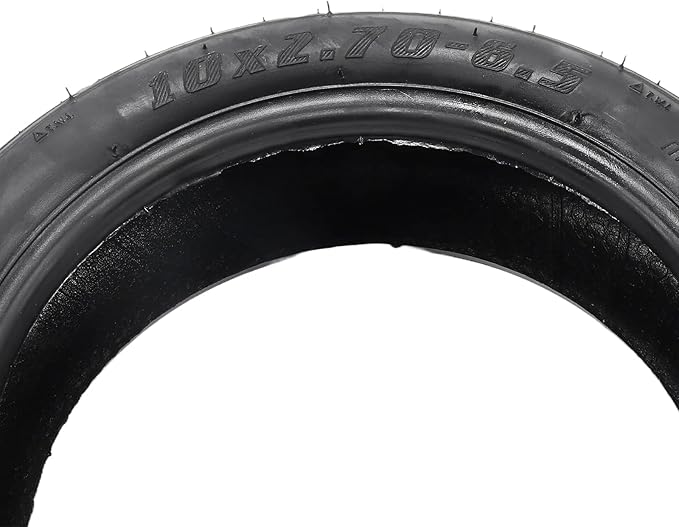 10x2.70-6.5 Tubeless Tire, Vacuum Tyres for 10 Inch Scooter Wheel, 70/65-6.5 Electric Scooter Tires Wear-Resistant Thickened Balance Scooter Wheels Replacement parts