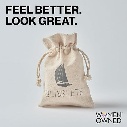 Blisslets Acupressure Relief Band - Ana Duo (Small) - Motion Sickness Bands and Nausea Relief for Pregnant Women | Travel, Pregnancy, Cruise