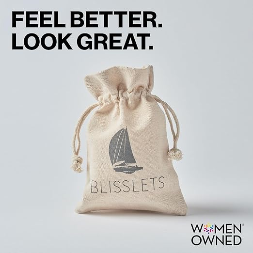Blisslets Acupressure Relief Band - Cecilia Duo (Medium) - Motion Sickness Bands and Nausea Relief for Pregnant Women | Travel, Pregnancy, Cruise
