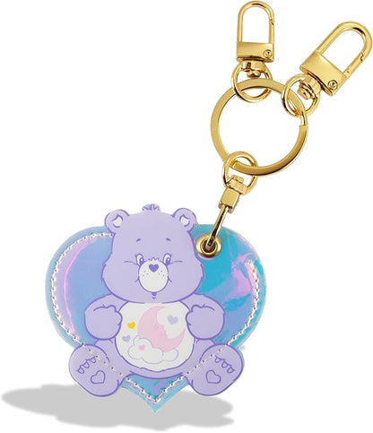 Sonix x Care Bears Keychain Case Compatible with Apple AirTag | Protective AirTag Cover Keychain Charm | Purple | Sweet Dreams Bear