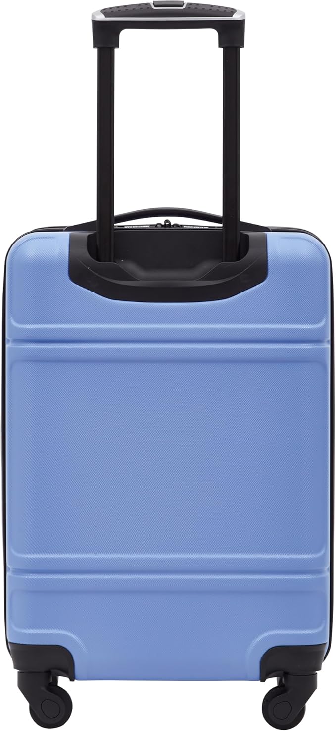 Travelers Club Skyline 20" Carry-On Spinner Luggage, Skyline Blue