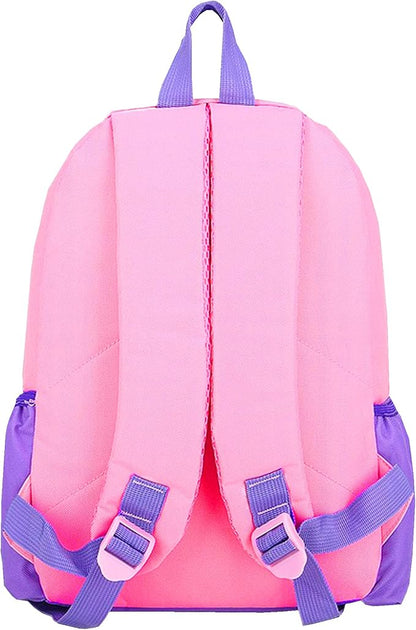 11 Inch Kids Small Toddler Preschool Travel Backpack Cool Cute Cartoon Daypack（Butterfly Purple）