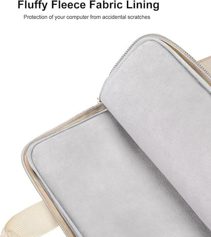 MOSISO Vertical Laptop Shoulder Bag,Computer Bag,Rhombus Quilted Messenger Bag with Front Pocket&Handle&Belt